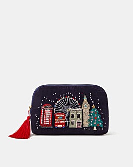 Accessorize London Skyline Christmas Pouch