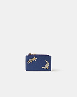 Accessorize Celestial Embroidered Card Holder