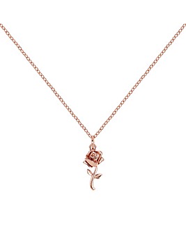 Beauty & The Beast Stone Set Necklace