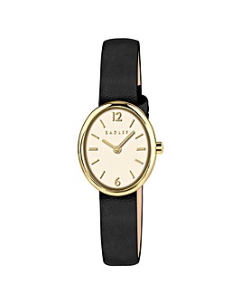 Radley Black Leather Strap Watch