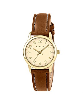 Radley Cognac Leather Strap Watch
