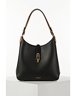 Luella Grey Romany Black Hobo Tote