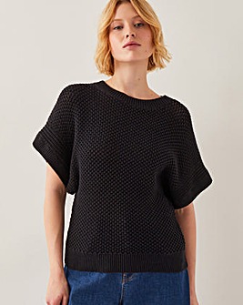 Monsoon Sofie Short Sleeve Jumper