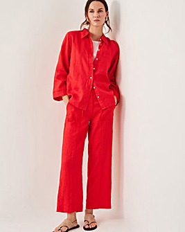Monsoon Jolie Regular Linen Trousers