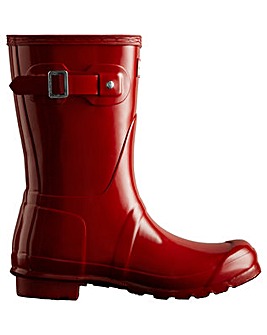 Hunter Original Short Gloss Wellington Boot
