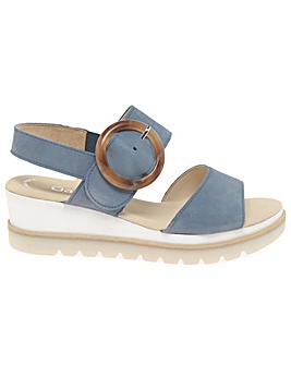 Gabor Yeo Standard Fit Wedge Sandals