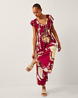 Monsoon Amisha Short Sleeve Jumpsuit