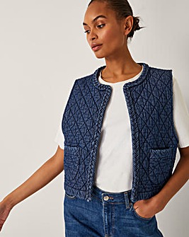 Monsoon Martha Quilted Waistcoat
