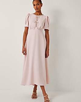 Monsoon Bonnie Bow Midi Dress