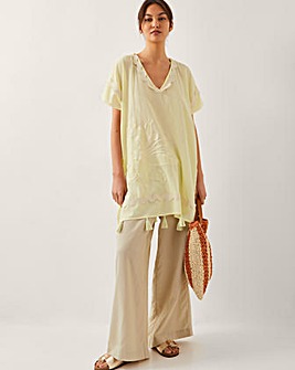 Monsoon Suzie Tassel Kaftan Cover Up