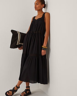 Monsoon Maddi Embroidered Midi Dress