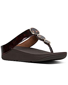 FitFlop Halo Tortoiseshell Sandals