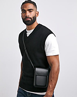 Black Cricket Vest