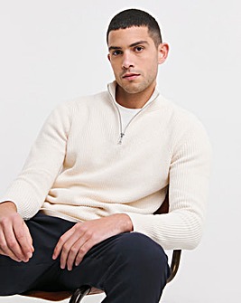 Ecru Fisherman 1/4 Zip