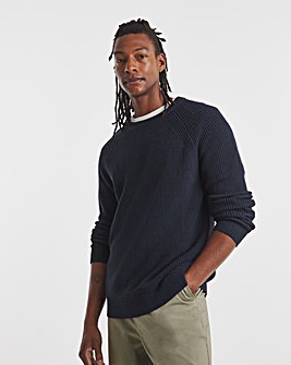 Fisherman Raglan Knitted Jumper
