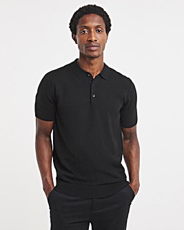 Short Sleeve Acrylic Polo