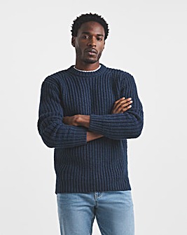 Union Raglan Knitted Crew Neck Jumper