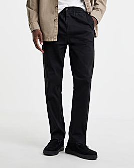 Elasticated Waist Straight Fit Chino