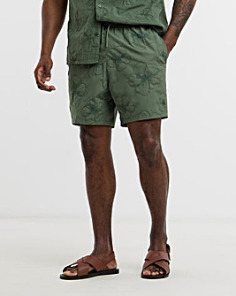 Embroidered Co Ord Swim Shorts