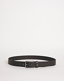 BOSS Leather Casual Logo Belt