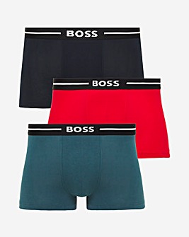 BOSS 3 Pack Bold Logo Trunk