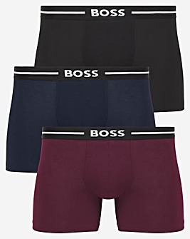 BOSS 3 Pack Bold Logo Boxer Brief
