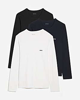 BOSS 3 Pack Long Sleeve Lounge T-Shirt