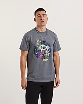 Joe Browns Skull T-Shirt Long Length
