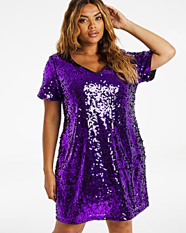 simply be purple dress