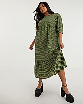 Nobody's Child Rachel Crew Neck Midi Dress