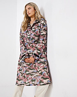Camo Sustainable Pac-a-Mac Cape