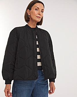 Whistle Ida Short Quilted Coat