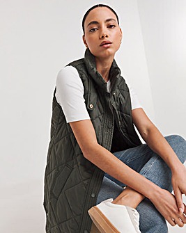 Dannimac Dark Khaki Padded Gilet