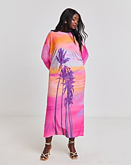 Twisted Wunder Tropical Amy Maxi Dress