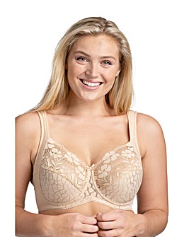 Miss Mary of Sweden Jacquard & Lace Underwired Bra