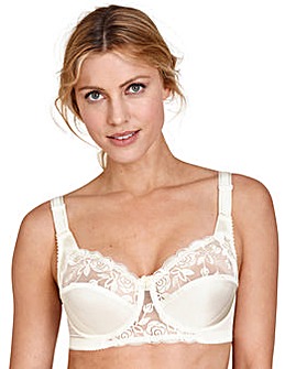 Miss Mary of Sweden Rose Embroidered Wired Bra
