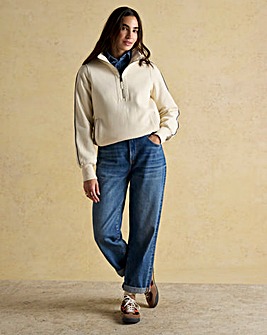 Joules Bronte 1/4 Zip Sweat Top