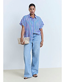 Mango Striped Shirt