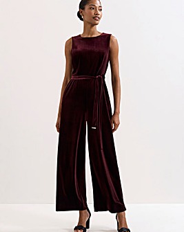 Phase Eight Marta Velvet Jumpsuit