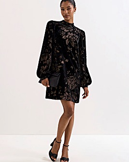 Phase Eight Odette Sequin Black Dress