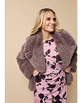 Little Mistress Mink Faux Fur Jacket