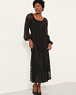 Fatface Maude Lace Midi Dress