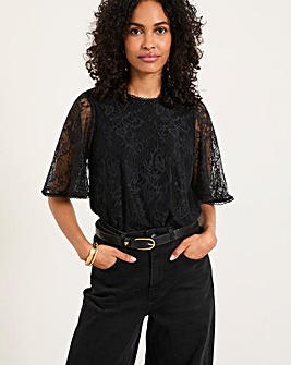Fatface Claudi Lace Blouse