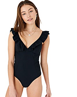 Accessorize Exaggerated Ruffle Swimsuit