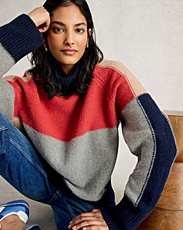 White Stuff Mary Colourblock Jumper