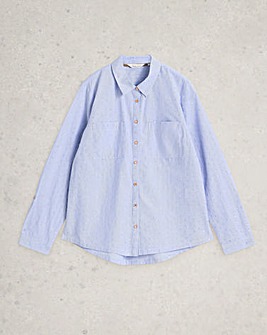 White Stuff Sophie Metallic Shirt