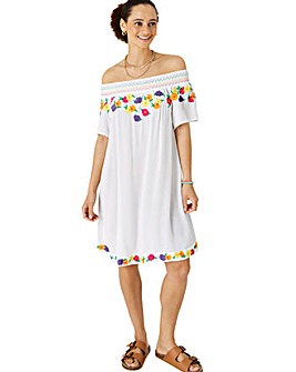 Accessorize Pop Floral Embroidered Dress