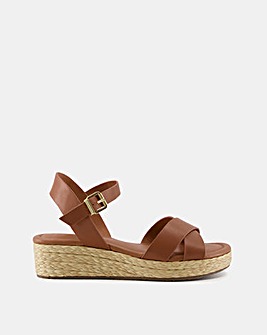 Dune Linnie Wedge Sandals E Fit