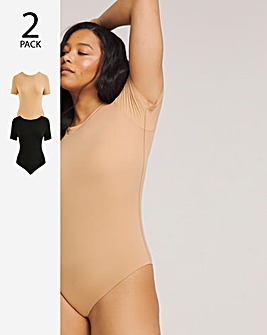 MAGISCULPT Light Control 2 Pack Smoothing T-Shirt Bodysuits