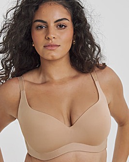 MAGISCULPT Smoothing Ultimate Comfort Wired T-Shirt Bra Almond